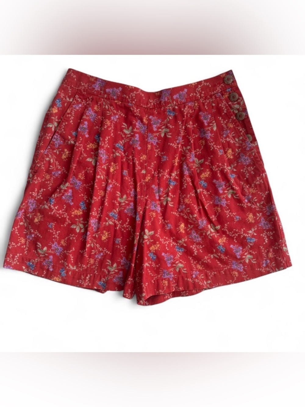 Vintage Liz Claiborne Floral Shorts - Size 10